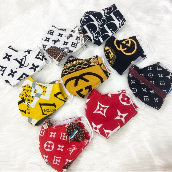 ‼️4 MASKS -HAND MADE IN USA - 💯% cotton masks - Picture 3 of 8